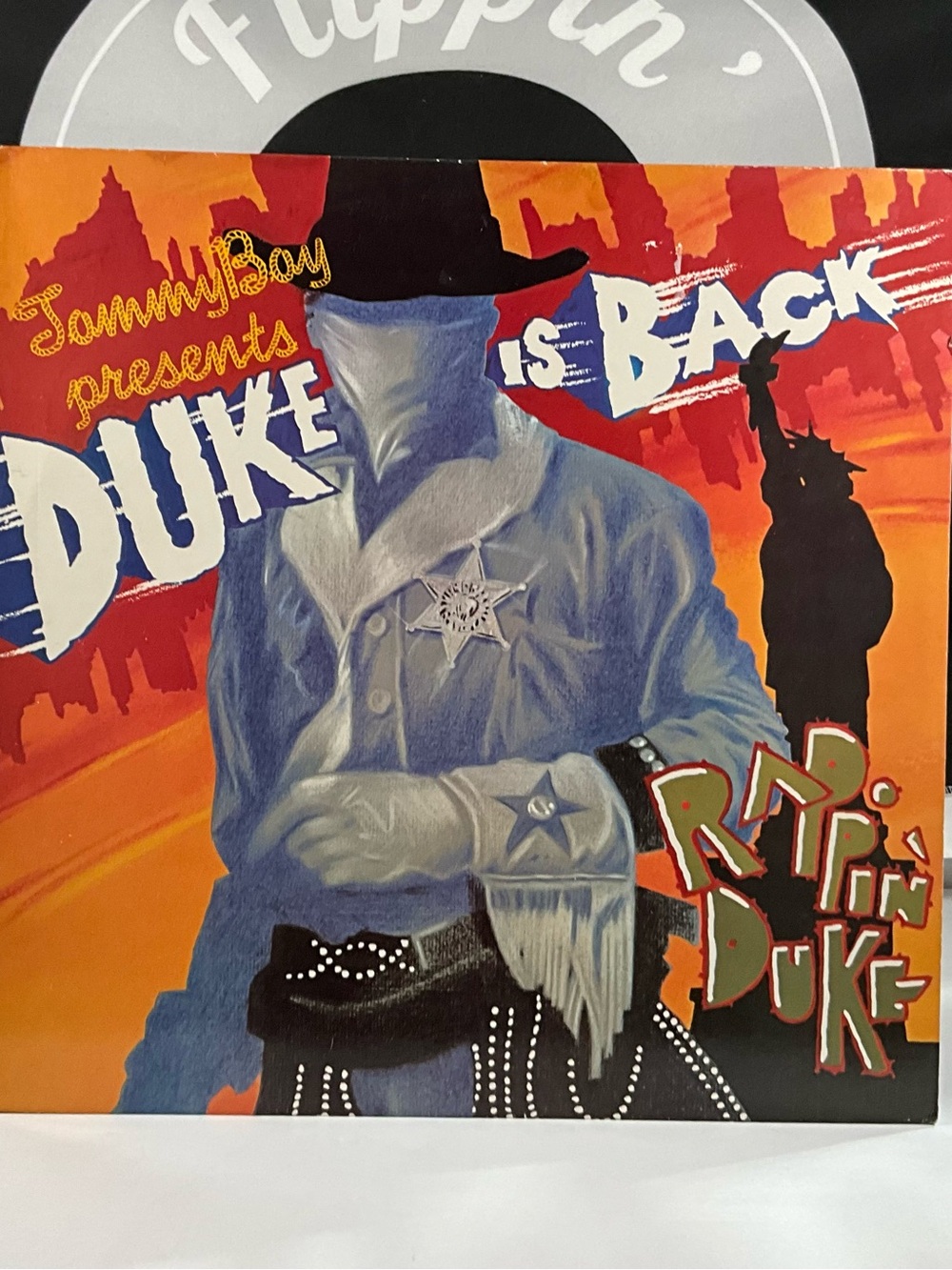 Rappin’ Duke - Duke Is Back (1986) 12” Single Tommy Boy Records Promo